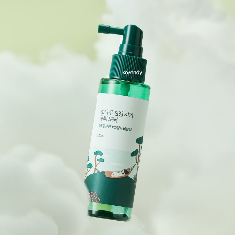 Round Lab Pine Calming Cica Scalp Tonic Cooling & Balancing 100ml