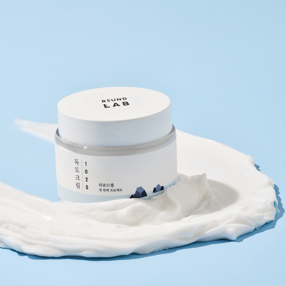Round Lab 1025 Dokdo Cream 24-Hour Hydration Face Moisturizer 80ml