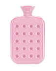 Fashy Honeycomb Hot Water Bottle in Pink 2L