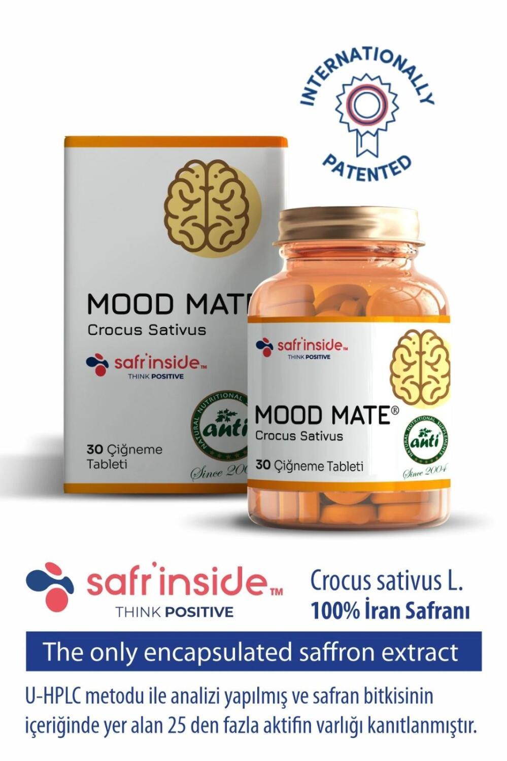 Mood Mate: Natural Saffron Extract Chewable Tablets ̈ per Dose - image 9