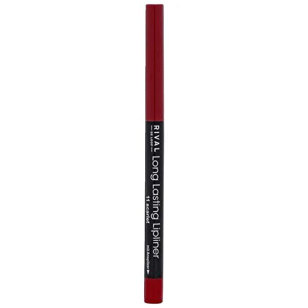 Rival de Loop Long-Lasting Lip Liner for Precise Contouring - Scarlet No:11 Rival de Loop Long-Lasting Lip Liner - Scarlet No:11 lip liner, long-lasting lip liner, Rival de Loop, lip contour, makeup accessories, cosmetics, beauty products, long-lasting makeup, lip care, lipstick companion, portable makeup, precise lip contour