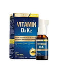 Nutraxin Vitamin D3K2 Supplement Spray - 1000 IU Vitamin D3 & 25 mcg Vitamin K2 per Spray, Allergen-Free, Bone Health Support, 30ml - image 2