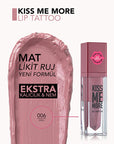 Flormar Liquid Matte Lipstick - Long-Lasting Moisturizing Lip Color with 24-Hour Hydration - Flormar Kiss Me More - view 4