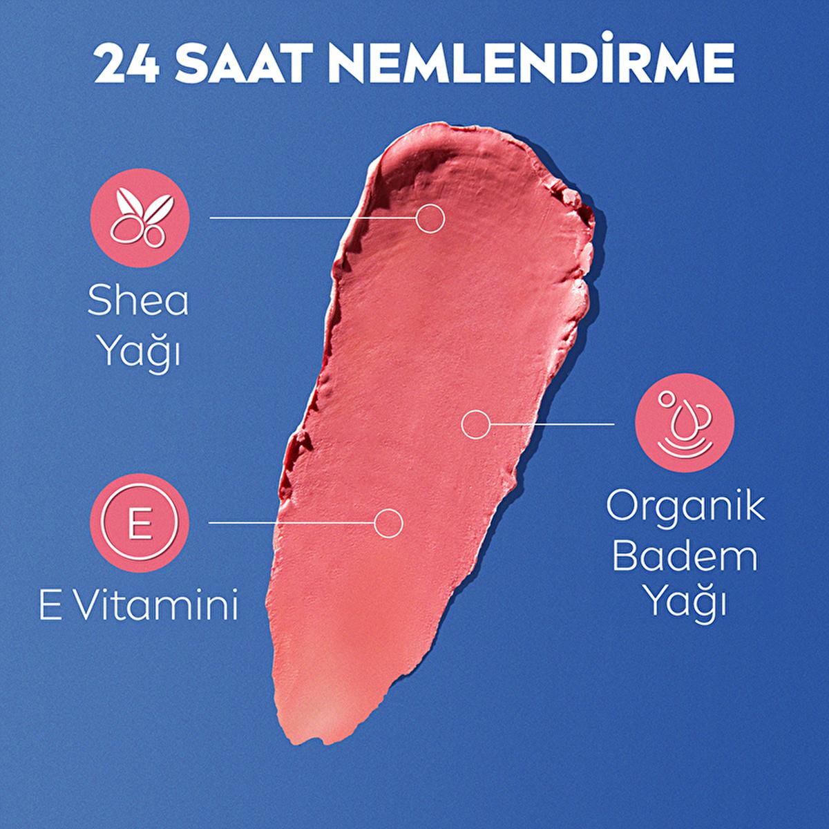 NIVEA Colored Lip Care Cream with SPF30 UV Protection - Moisturizing, Natural Ingredients, 3-in-1 Formula NIVEA Colored Lip Care Cream SPF30 colored lip balm, lip care cream with SPF, natural lip moisturizer, dermatologically tested lip care, multi-functional lip product, lip care, makeup, natural ingredients, SPF30, moisturizing, NIVEA, lip and cheek tint, beauty, cosmetics