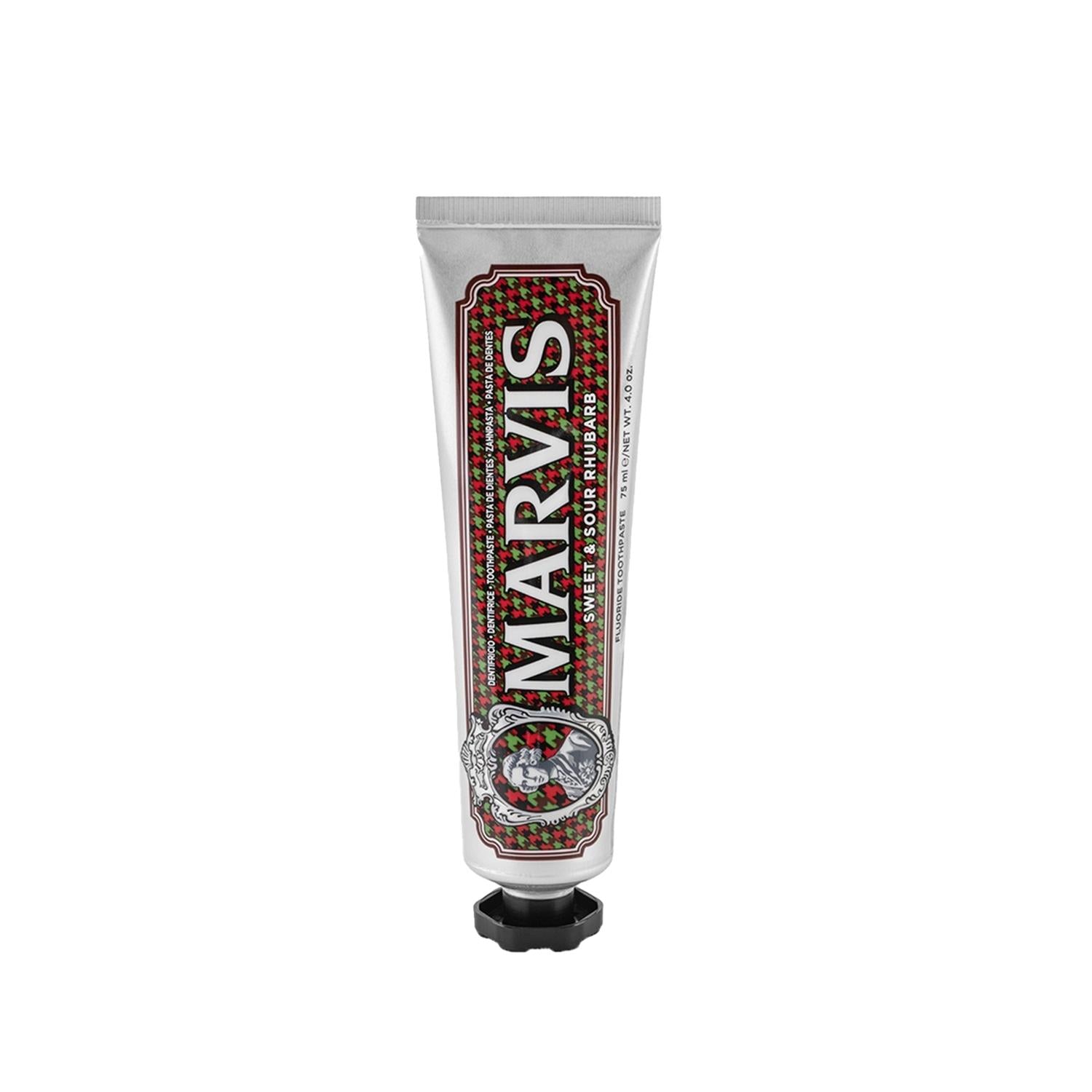 Marvis Sweet &amp; Sour Rhubarb Mint Toothpaste 75 ml