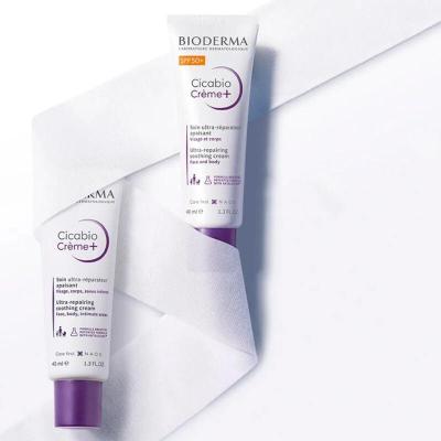 Bioderma Cicabio SPF50+ Cream - Hypoallergenic Sunscreen for Sensitive Skin, Fragrance-Free, 1.35 fl oz Bioderma Cicabio SPF50+ Cream - Hypoallergenic Sunscreen SPF50+ sunscreen cream, hypoallergenic sun protection, fragrance-free skincare, Bioderma Cicabio, sunscreen for sensitive skin, sun protection, sensitive skin care, fragrance-free, hypoallergenic, skincare, sun care, dermatologically tested