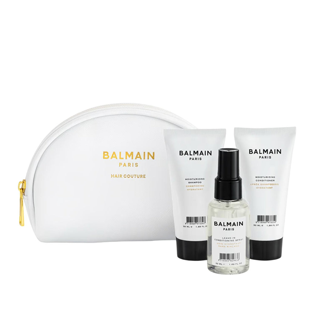 Balmain Cosmetic Care White Bag Stylish Beauty Organizer