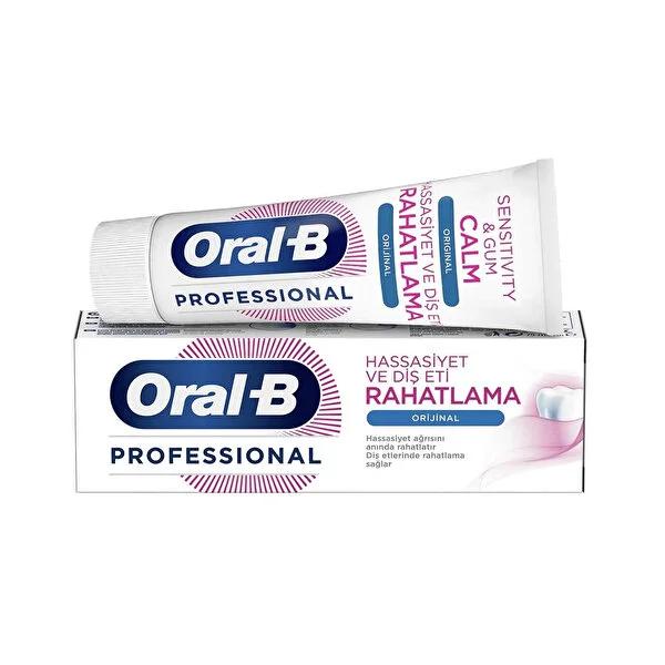 Oral-B Professional Sensitive Toothpaste for Sensitive Teeth and Gums with ActivCalm Technology - Relieves Sensitivity Pain, Soothes Gums - 2.54 fl oz Oral-B Sensitive Toothpaste for Sensitive Teeth &amp; Gums sensitive toothpaste, gum relief toothpaste, Oral-B toothpaste, ActivCalm technology, sensitive teeth relief, oral care, toothpaste for sensitive teeth, gum comfort, sensitivity pain relief, professional toothpaste, daily oral care