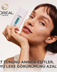Loreal Paris Bright Reveal SPF 50+ Anti-Dark Spot Colored Fluid Daily Face Sunscreen 50ml - Light Loreal Paris Bright Reveal SPF 50+ Face Sunscreen - Light face sunscreen, SPF 50+ sunscreen, anti-dark spot facial care, daily UV protection for face, colored sunscreen for light skin, non-greasy sunscreen, sunscreen for sensitive skin, skincare, anti-aging, dark spot correction, daily facial protection