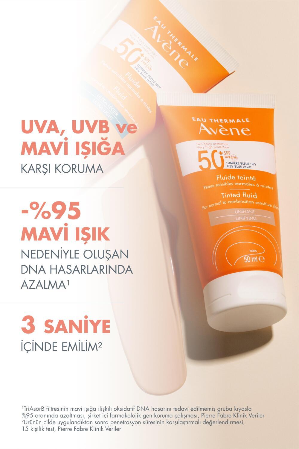 Avene Fluide SPF 50+ Sunscreen for Normal/Combination Skin - Lightweight, UVA/UVB/Blue Light Protection Avene Fluide SPF 50+ Sunscreen - Lightweight UVA/UVB Protection SPF 50+ sunscreen, Normal skin sunscreen, Combination skin sunscreen, UVA protection, UVB protection, Blue light protection, Lightweight sunscreen, Avène sunscreen, sun protection, daily sunscreen, non-greasy sunscreen, broad-spectrum sunscreen