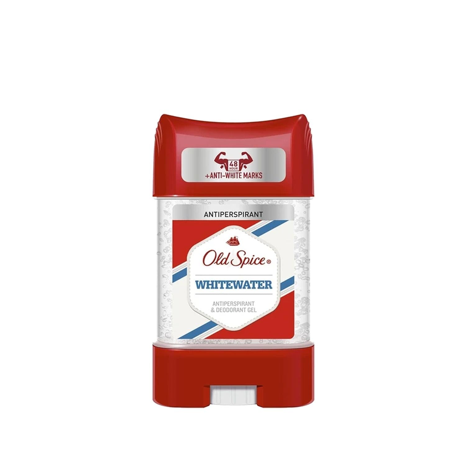 Old Spice Whitewater Clear Gel Roll-On Deodorant for Men - 70 ml, Invisible Protection &amp; Fresh Scent Old Spice Whitewater Deodorant - Clear Gel Roll-On for Men Old Spice Whitewater Deodorant, Clear Gel Roll-On Antiperspirant, Men&#39;s Grooming Deodorant, 70 ml Deodorant Stick, Antiperspirant for Men, Deodorant and Anti-Perspirant, Personal Hygiene, Grooming Essentials, Men&#39;s Personal Care, Fresh Scent, Invisible Protection, Long-Lasting Deodorant