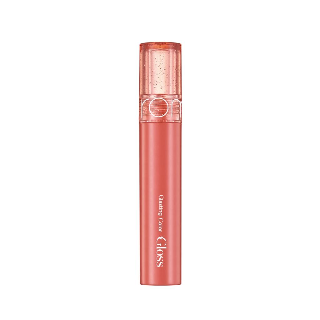 rom&amp;nd Glasting Color Gloss High-Shine Lip Gloss 10 Apricot Sparkle