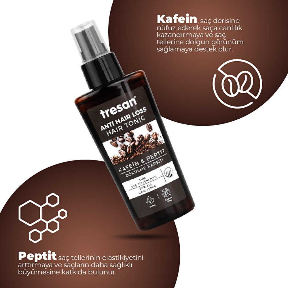 Tresan Caffeine & Peptide Anti-Hair Loss Hair Tonic for Nourished, Thicker Hair - 4.23 fl oz - view 8