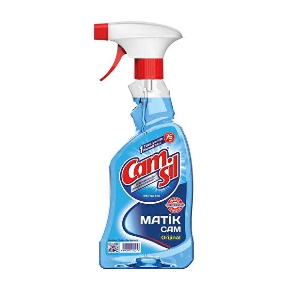 Camsil Matik Original: Streak-Free Glass Cleaner - Sparkling Shine, Easy Dust Removal, Scratch-Free - 500ml Camsil Matik: Streak-Free Glass Cleaner - Sparkling Shine! glass cleaner, streak-free glass cleaner, scratch-free glass cleaner, glass cleaning spray, dust removing glass cleaner, shining glass cleaner, Camsil Matik, cleaning solutions, home cleaning, mirror cleaner, window cleaner, spotless glass, gleaming finish, effective cleaning, dust removal, shine enhancer, glass surface protection, easy cleani