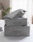Ocean Home: Ultimate Luggage Organizer Set - Space Saving Travel Packing Cubes, Suitcase Organization - 3 Piece Set Ocean Home Luggage Organizer Set - Space Saving Packing Cubes luggage organizer set, suitcase organizer, travel packing cubes, closet organizer, packing organizers for travel, space saving luggage, baggage organizer, travel essentials, packing cubes, travel organizer, suitcase cubes, closet organization, space saver, travel bags, bag organizer, travel accessories, wardrobe organizer, clothing 