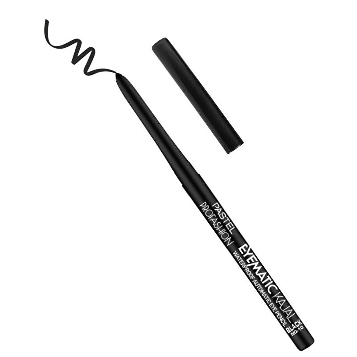 Pastel Profashion Eyematic Kajal Waterproof Automatic Eye Pencil - Long-Lasting, Smudge-Proof Eyeliner &amp; Kajal for Sensitive Eyes Waterproof Automatic Eye Pencil - Long-Lasting Kajal &amp; Eyeliner waterproof eye pencil, automatic kajal, long-lasting eye makeup, smudge-proof eyeliner, cosmetic pencil, makeup for sensitive eyes, durable eye makeup, easy makeup application, kajal for daily use, waterproof kajal, long-lasting kajal, smudge-proof kajal, automatic eye pencil, cosmetic eyeliner