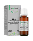 VeNatura Vitamin D3 and K2 Dietary Supplement Liquid - 20ml, Supports Bone Health and Immune Function - image 2