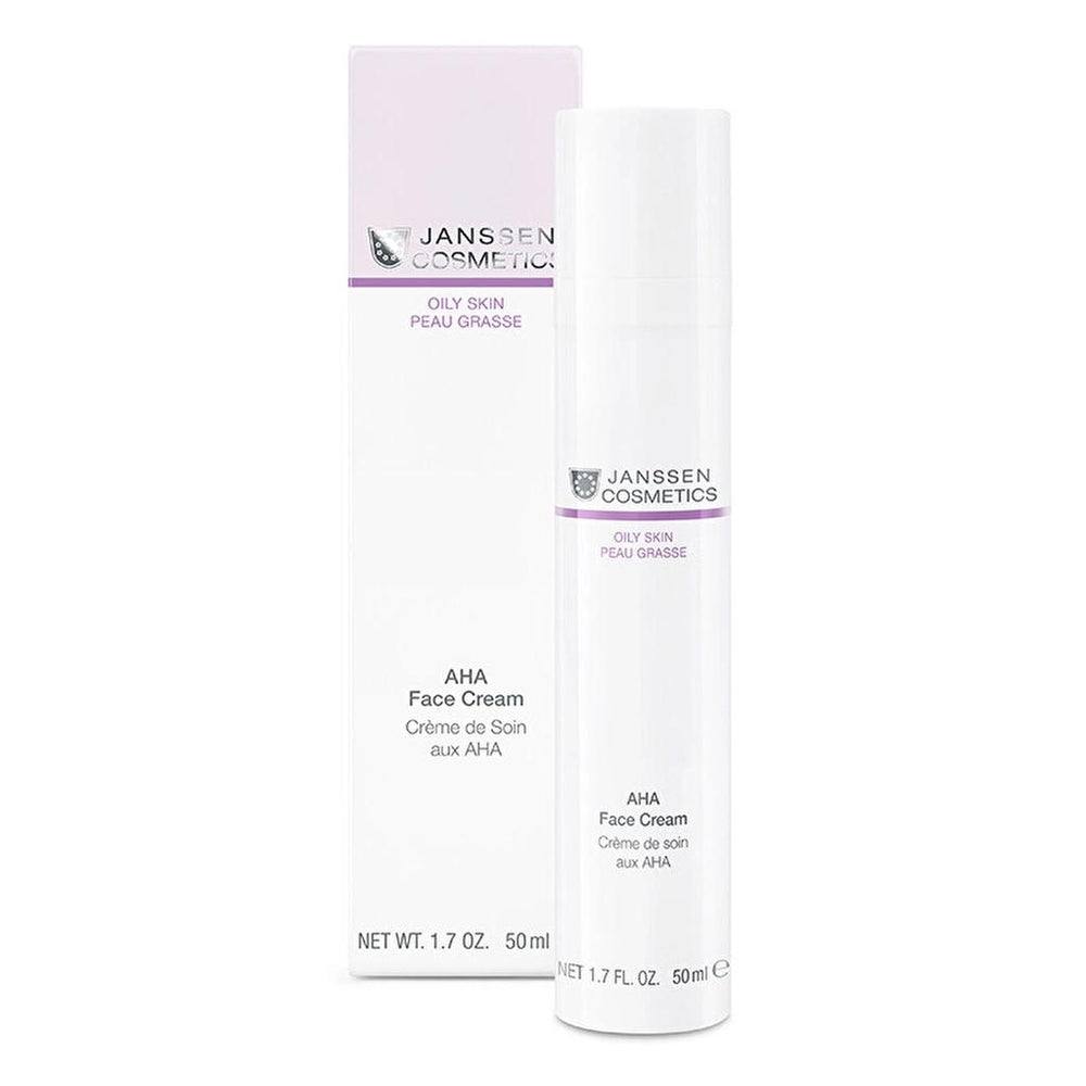 Janssen Cosmetics AHA Face Cream Exfoliating Moisturizer 50ml