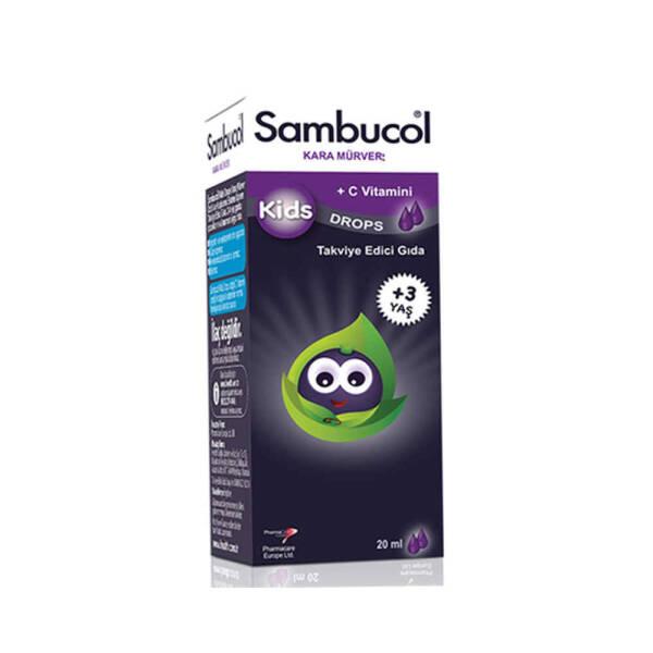 Sambucol Kids Immune Support Drops - 20ml Black Elderberry Supplement for Children, Natural Health Product - image 4