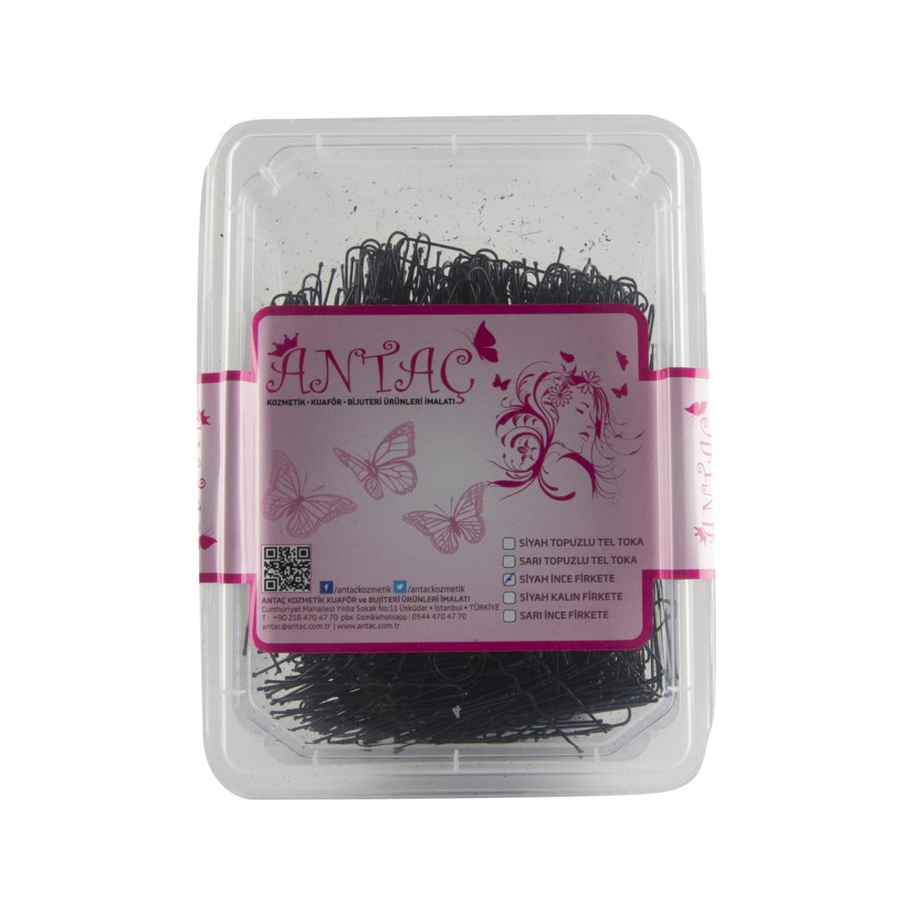 Antaç Black Thin Hairpin with Knot/Ornament Design - Stylish Hair Accessory for Long Hair Antaç Black Thin Hairpin - Elegant Hair Accessory Hairpin, Bobby Pin, Black Hair Accessory, Thin Hairpin, Decorative Hairpin, Hair Accessories, Stylish Hairpins, Long Hair Solutions, Fashion Hair Accessories, Elegant Hairpins, Hair Styling, Hair Care