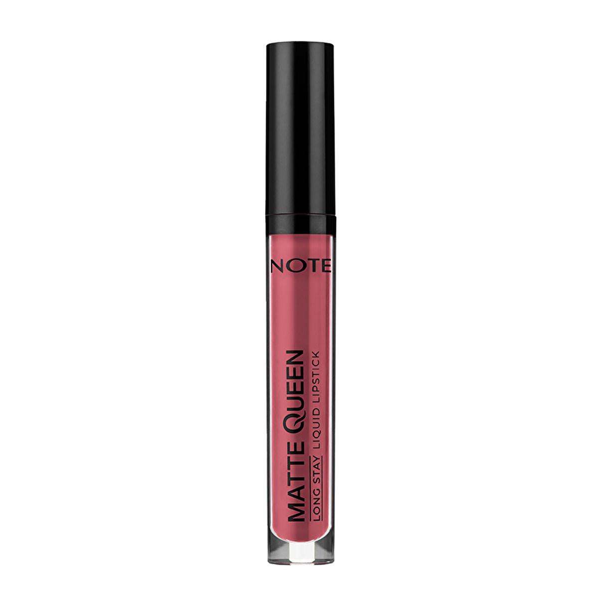 Note Cosmetics Matte Queen Liquid Lipstick - Long Lasting, Highly Pigmented Lip Color Note Matte Queen Liquid Lipstick - Long Lasting & Highly Pigmented matte liquid lipstick, long-lasting lip color, highly pigmented lipstick, lip makeup, cosmetics, beauty products, Note Cosmetics, durable lip color, matte finish lipstick, vibrant lip color