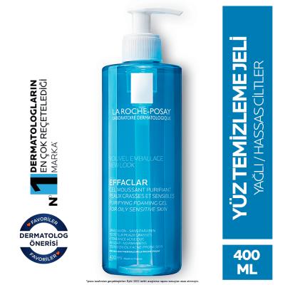 La Roche-Posay Effaclar: Oil Control & Acne Defense Facial Cleansing Gel - 400ml | Deep Pore Cleanser with Salicylic Acid La Roche-Posay Effaclar: Acne & Oil Control Cleansing Gel La Roche Posay Effaclar Gel, oily skin cleanser, acne-prone skin wash, salicylic acid face wash, paraben free cleanser, pore cleansing gel, facial cleansing gel, acne treatment cleanser, oily skin, acne-prone skin, salicylic acid, paraben-free, pore cleansing, facial cleansing, acne treatment, face wash, skin care, skincare, clean