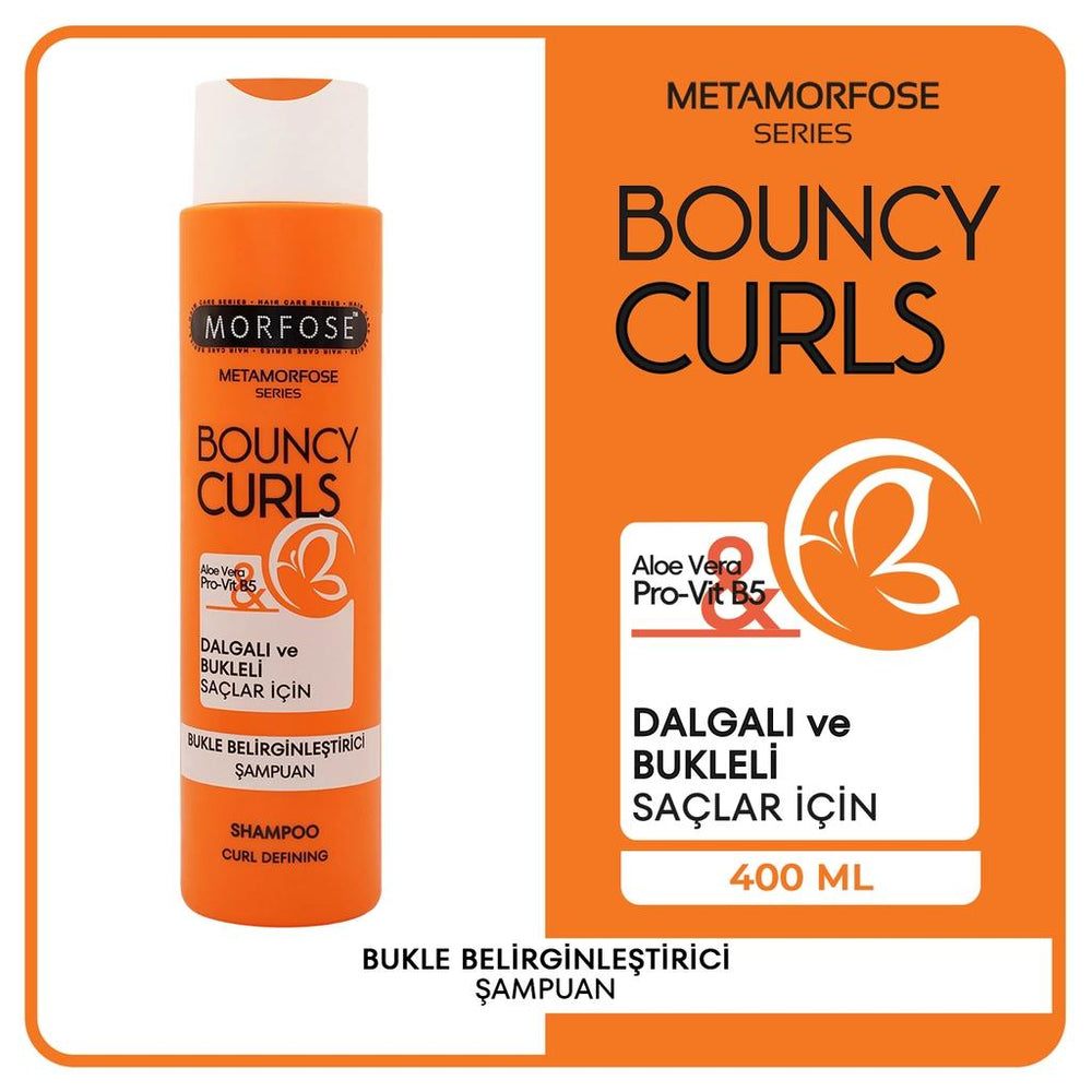 Morfose Metamorfose Curl Defining Shampoo for Bouncy Hair 400 ml