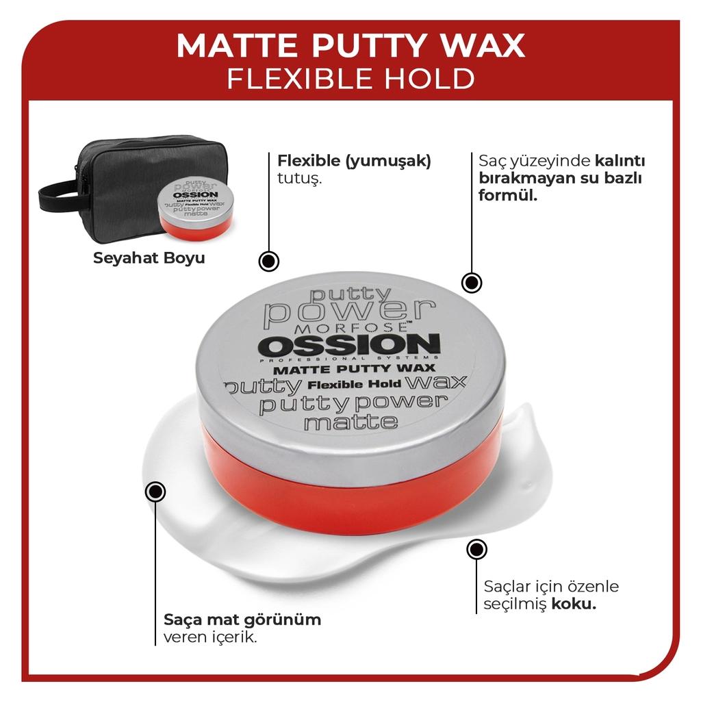 Morfose Ossion Putty Matte Wax for Strong Hold and Texture 60 ml