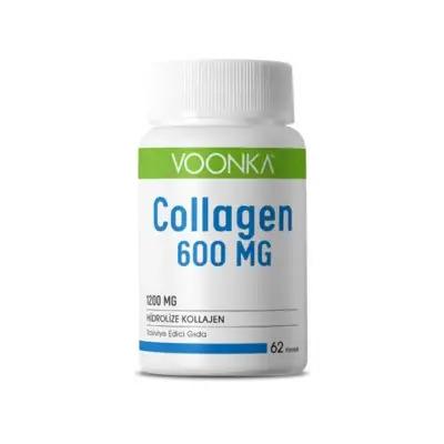 Voonka Collagen Uc2 600 Mg - Premium Fish Collagen Supplement for Skin, Joint, and Bone Health - 62 - Vitamin & Supplement