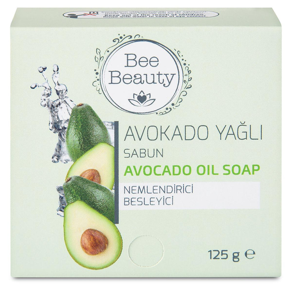 Bee Beauty Avocado Oil Soap Bar - Moisturizing, Gentle Cleansing for Dry Skin - Natural Skincare Soap - view 2