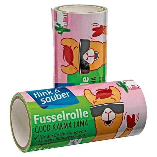 Flink & Sauber Lint Roller Refill - 2x21 Sheets - Effectively Removes Pet Hair, Clothing Lint, & Furniture Debris Flink & Sauber Lint Roller Refill - Removes Pet Hair & Lint lint roller refill, pet hair remover, clothing lint remover, furniture lint roller, carpet lint remover, lint roller replacement, hair remover roller, lint roller for pet hair, lint remover, hair remover, clothing cleaner, furniture cleaner, carpet cleaner, pet hair, lint, debris, cleaning supplies, housekeeping, home cleaning, lint rol