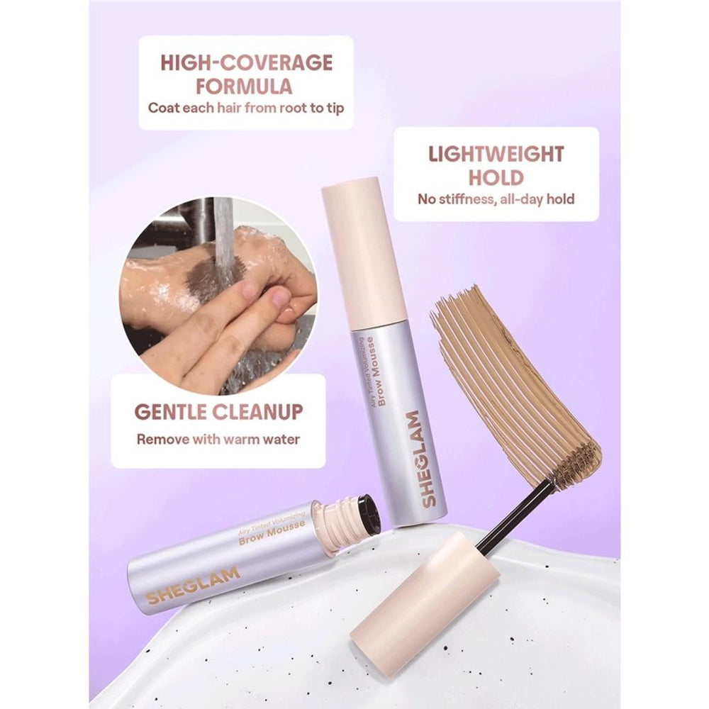 Sheglam Airy Tinted Volumizing Brow Mousse 06 Auburn