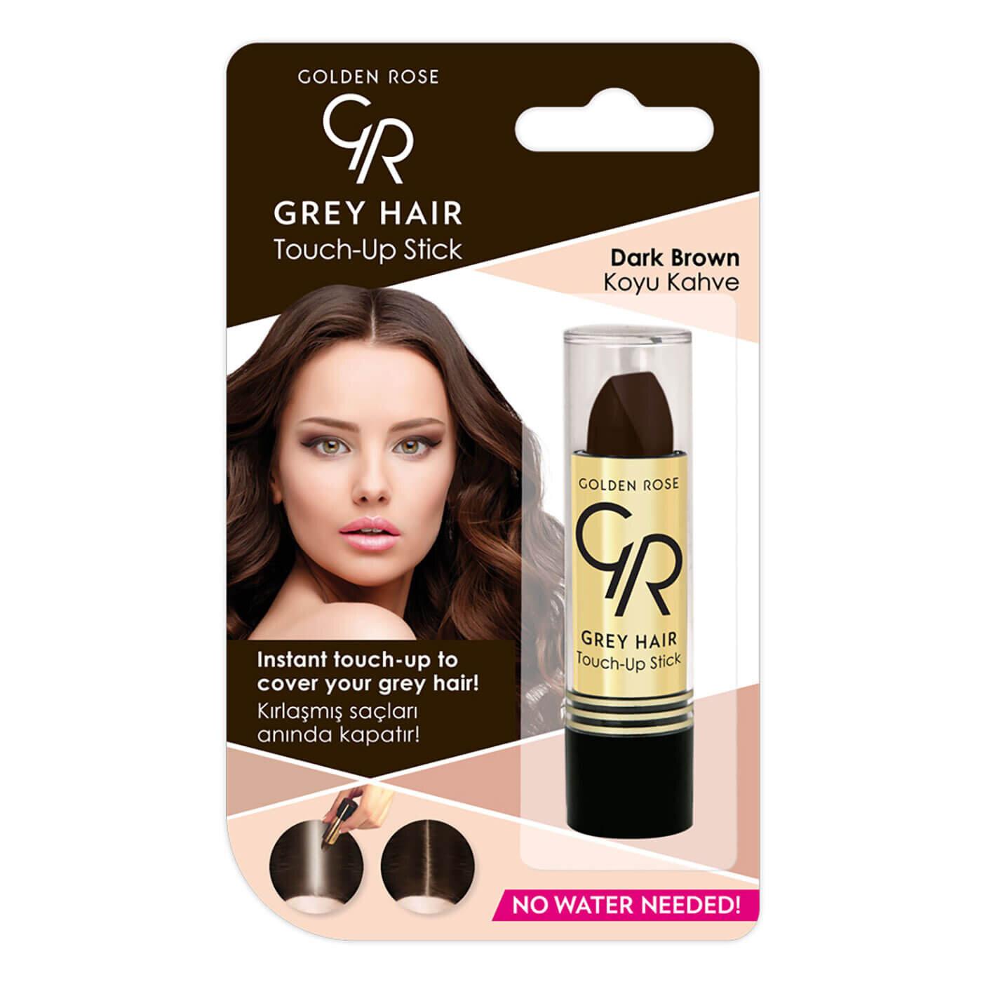 Golden Rose Gray Hair Touch-Up Stick No. 02 Dark Brown