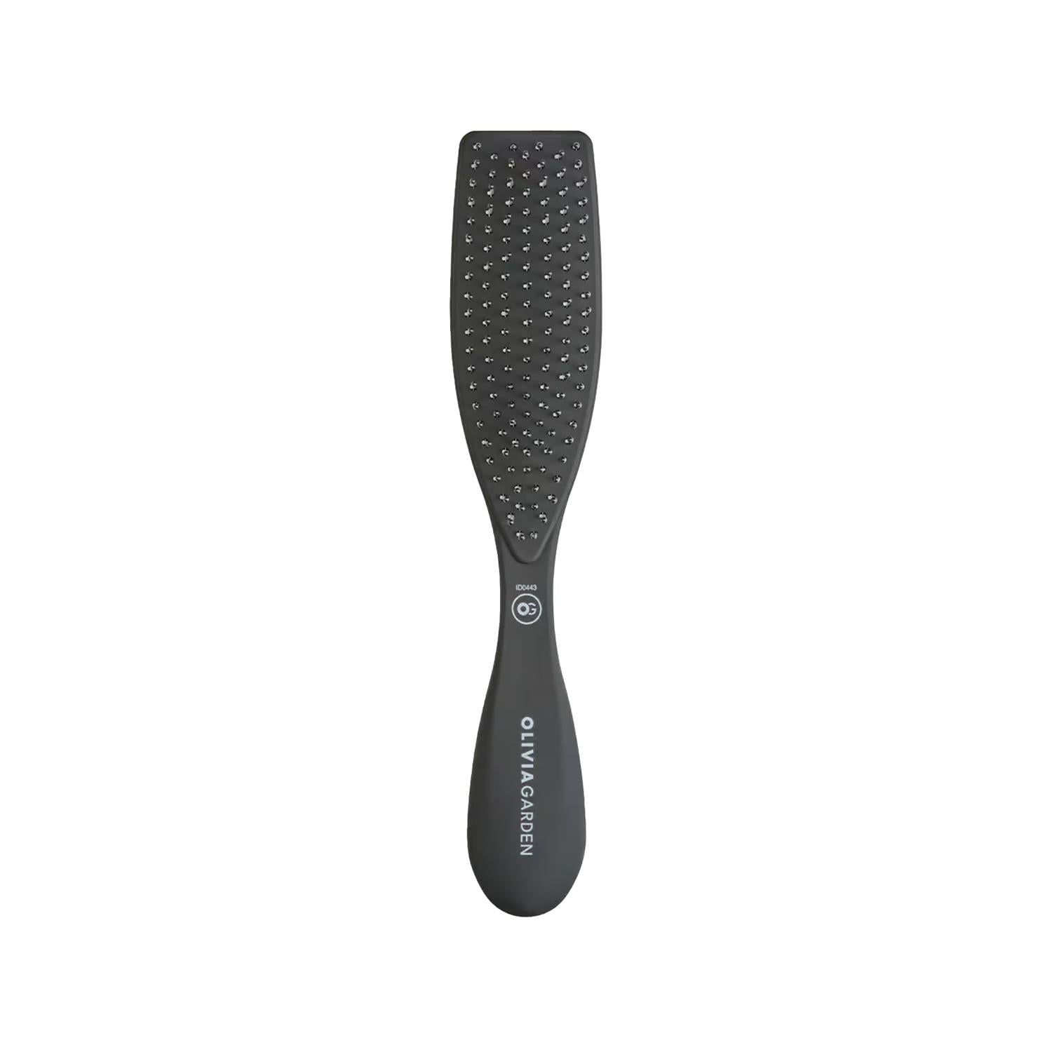 Olivia Garden Essential Style Wet Thick Hair Brush - Gentle Detangling, Reduces Breakage - Matt Black Finish Olivia Garden Wet/Thick Hair Brush - Detangle &amp; Style Wet hair brush, Thick hair brush, Olivia Garden brush, Matt black hairbrush, Detangling brush for wet hair, Brush for thick, wet hair, Hairbrush for detangling, Styling brush for thick hair, hair brush, wet brush, thick hair, detangling, matt black, styling brush, hair care, women's hair, hair tools, breakage reduction, gentle detangling, durable 