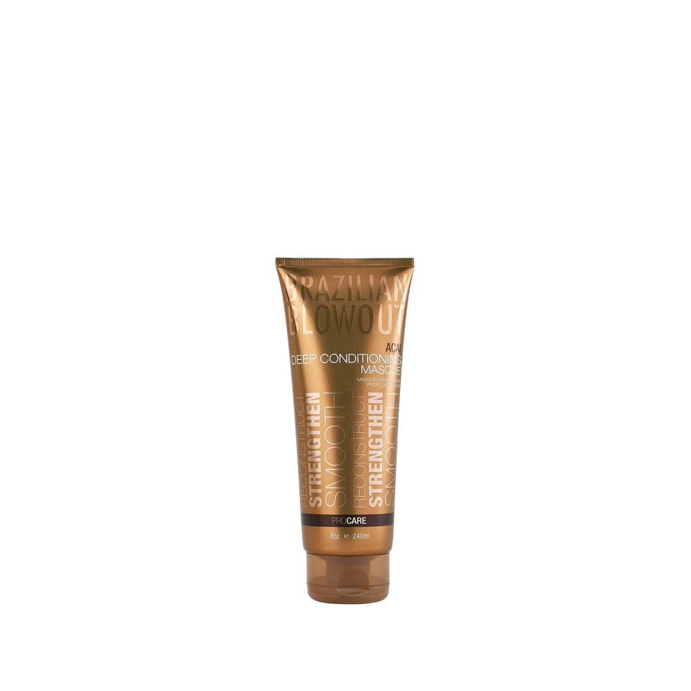 Brazilian Blowout Açai Deep Conditioning Hair Mask - Nourishing & Repairing Treatment for Dry Damaged Hair, 8.11 fl oz Brazilian Blowout Açai Deep Conditioning Hair Mask - 8.11 fl oz deep conditioning hair mask, açai hair treatment, Brazilian Blowout, hair nourishment, salon-quality hair care, hair repair, dry hair treatment, damaged hair care, açai benefits, hair mask, hair care, beauty products, hair treatment, conditioning mask