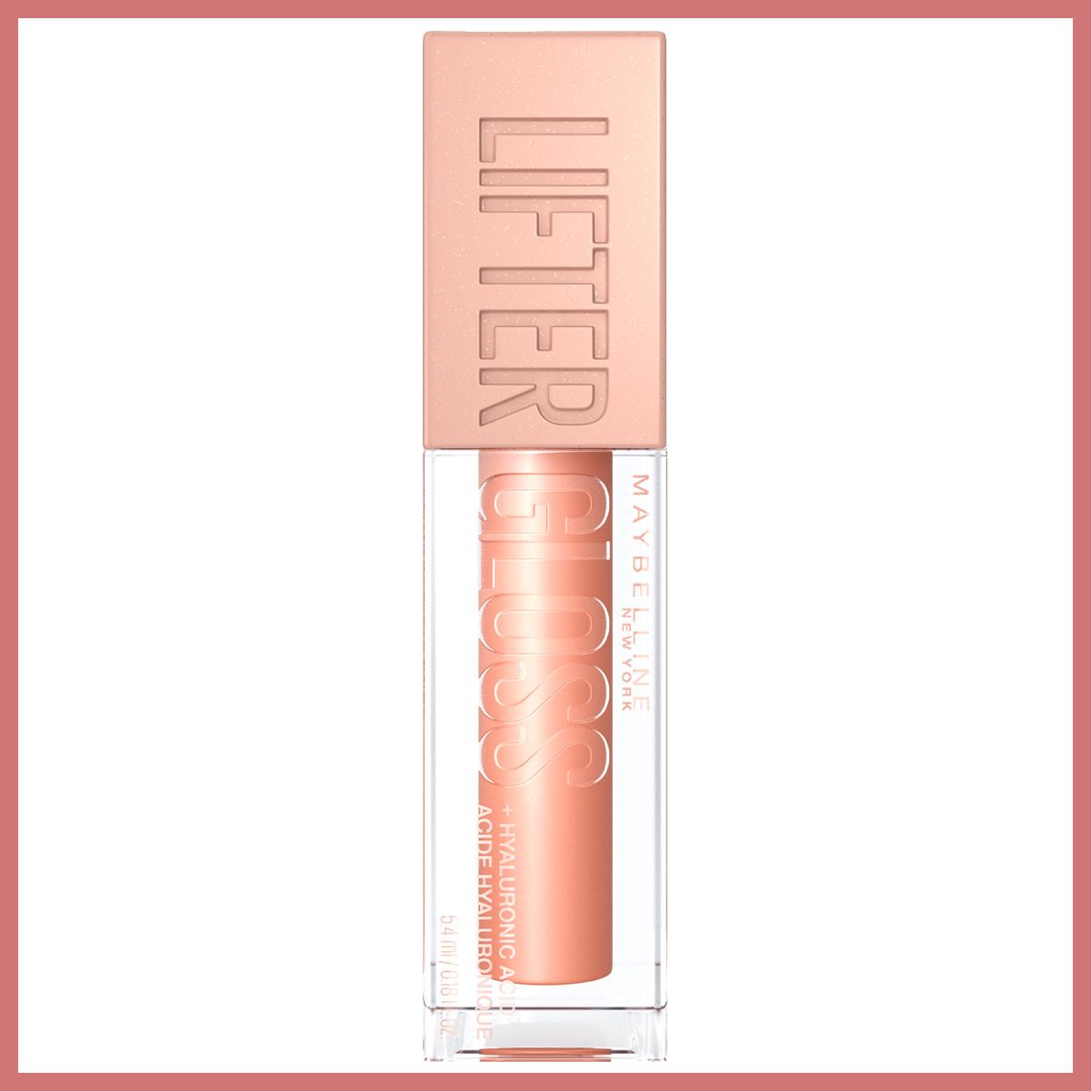 Maybelline New York Lifter Gloss - Hyaluronic Acid Lip Gloss for Moisturizing &amp; Fuller Lips Maybelline Lifter Gloss - Moisturizing Lip Gloss Lip Gloss, Moisturizing Lip Care, Hyaluronic Acid Lip Gloss, Non-Sticky Lip Gloss, Lifting Lip Gloss, Lip Care, Cosmetic, Beauty, Makeup, Skincare, Hyaluronic Acid, Moisturizing, Non-Sticky, Lifting, Lip Contour, Dry Lips, Chapped Lips, Sensitive Skin, All Skin Types