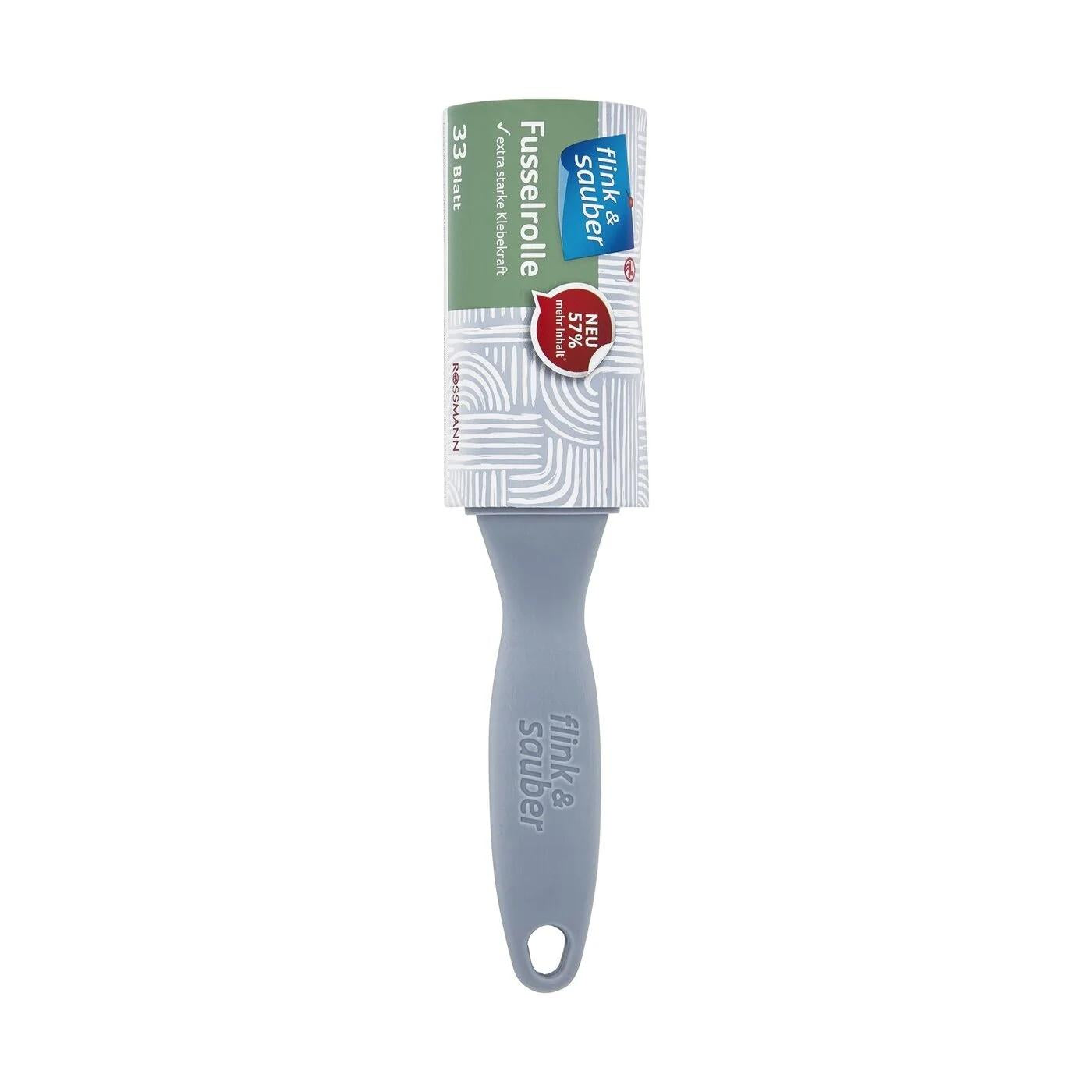 Flink Sauber Lint Roller for Pet Hair &amp; Dust 33 Sheets