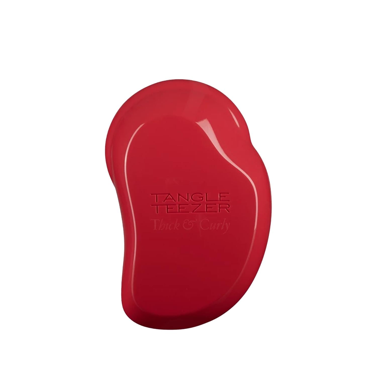 Tangle Teezer The Original Thick &amp; Curly Hair Brush - Salsa Red Detangling Brush for Curly Hair Tangle Teezer Thick &amp; Curly Hair Brush - Salsa Red Tangle Teezer, Hair Brush, Thick and Curly Hair, Detangling Brush, Salsa Red Hair Care, Curly Hair Solutions, Hair Care Tools, Detangling Made Easy, Hair Management, Hair Brush for Curly Hair