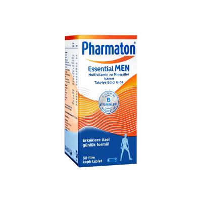 Pharmaton Essential Men - Daily Vitamin Supplement | 30 Tablets - Vitamin & Supplement