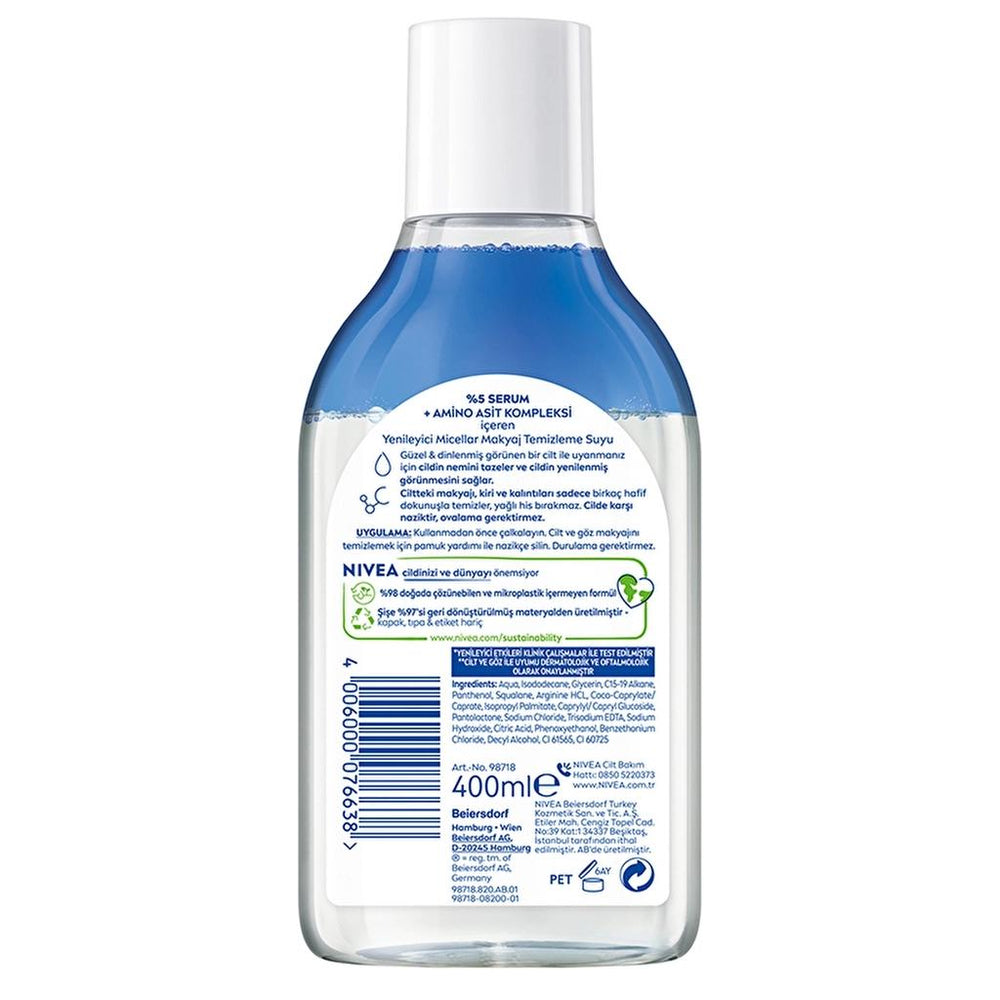 Nivea Regenerating Micellar Water with Serum 400 ml