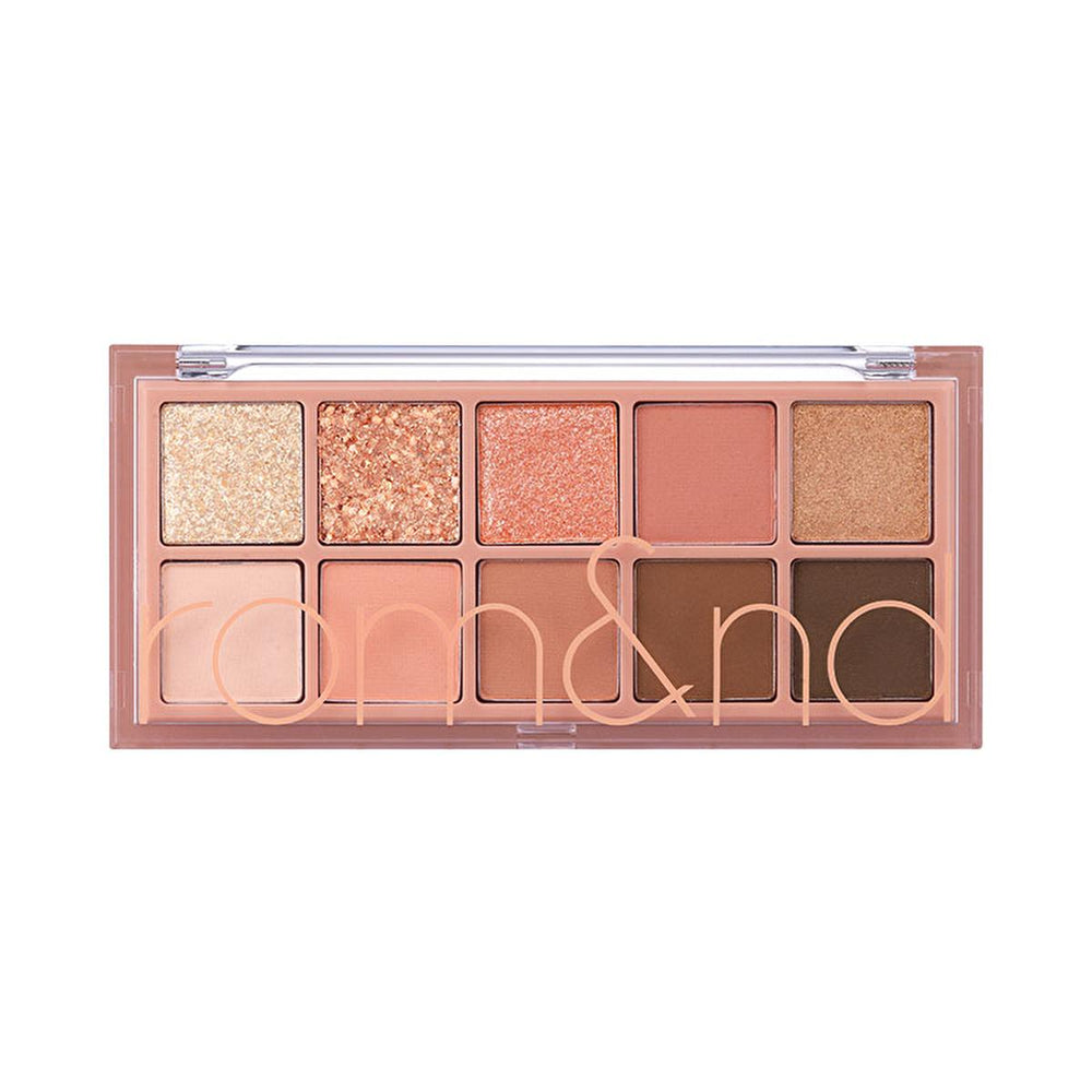 rom&nd Better Than Palette Far Paleti 01 Pampas Garden - 10 Color Eyeshadow Palette with Matte & Shimmer Finish - view 7