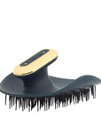 Manta Pulse Vibrating Scalp Massager Brush Ocean Blue & Gold
