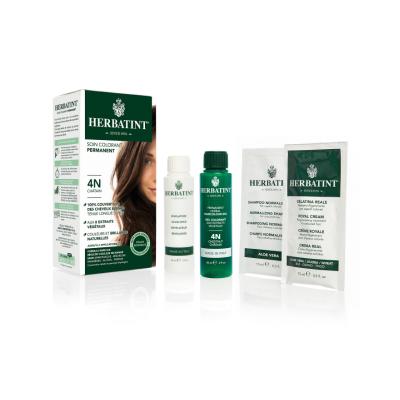 Herbatint 4N Chestnut Hair Dye: Natural, Ammonia-Free Color for Sensitive Scalp & Grey Coverage - Herbal Extracts, Cruelty-Free Herbatint Chestnut Hair Dye: Natural, Ammonia-Free, Grey Coverage Herbatint hair dye, natural hair dye, ammonia-free hair dye, paraben-free hair dye, chestnut hair dye, hair dye for sensitive scalp, organic hair color, grey hair coverage, cruelty-free hair dye, vegan hair dye, hair color, herbal hair dye, aloe vera, limnanthes alba, hamamelis, white birch, echinacea, sensitive skin