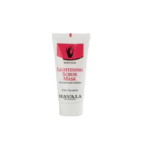 Mavala Nail Lightening Mask - 15ml, Gentle Nail Scrub for Healthier Nails, Exfoliating Hand Care - Exfoliator