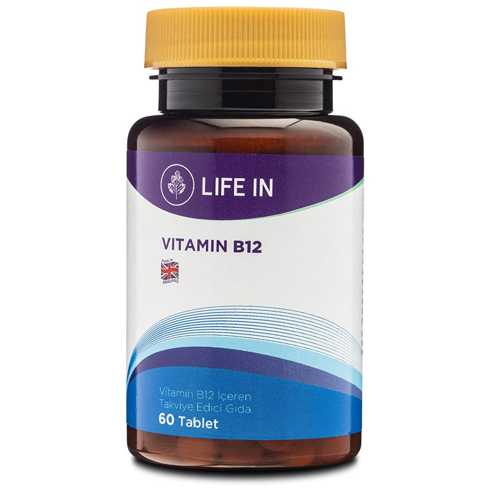 Life In B12 - Vitamin B12 Supplement for Adults and Children Over 11 Years - Boosts Immune System, Reduces - Face Serum