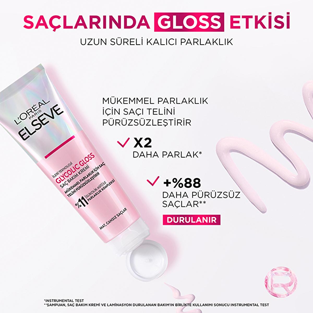 loreal paris elseve glycolic gloss conditioner 150ml, loreal hair conditioner for shine and smoothness Loreal Paris Elseve Glycolic Gloss - Smooth Hair Conditioner for Brightness | 150ml Loreal Paris Elseve Glycolic Gloss Conditioner 150ml loreal-paris, hair-conditioner, glycolic-acid, smooth-hair, bright-hair, hair-care, hydrating-conditioner, shine-enhancer, ai-generated, 150ml