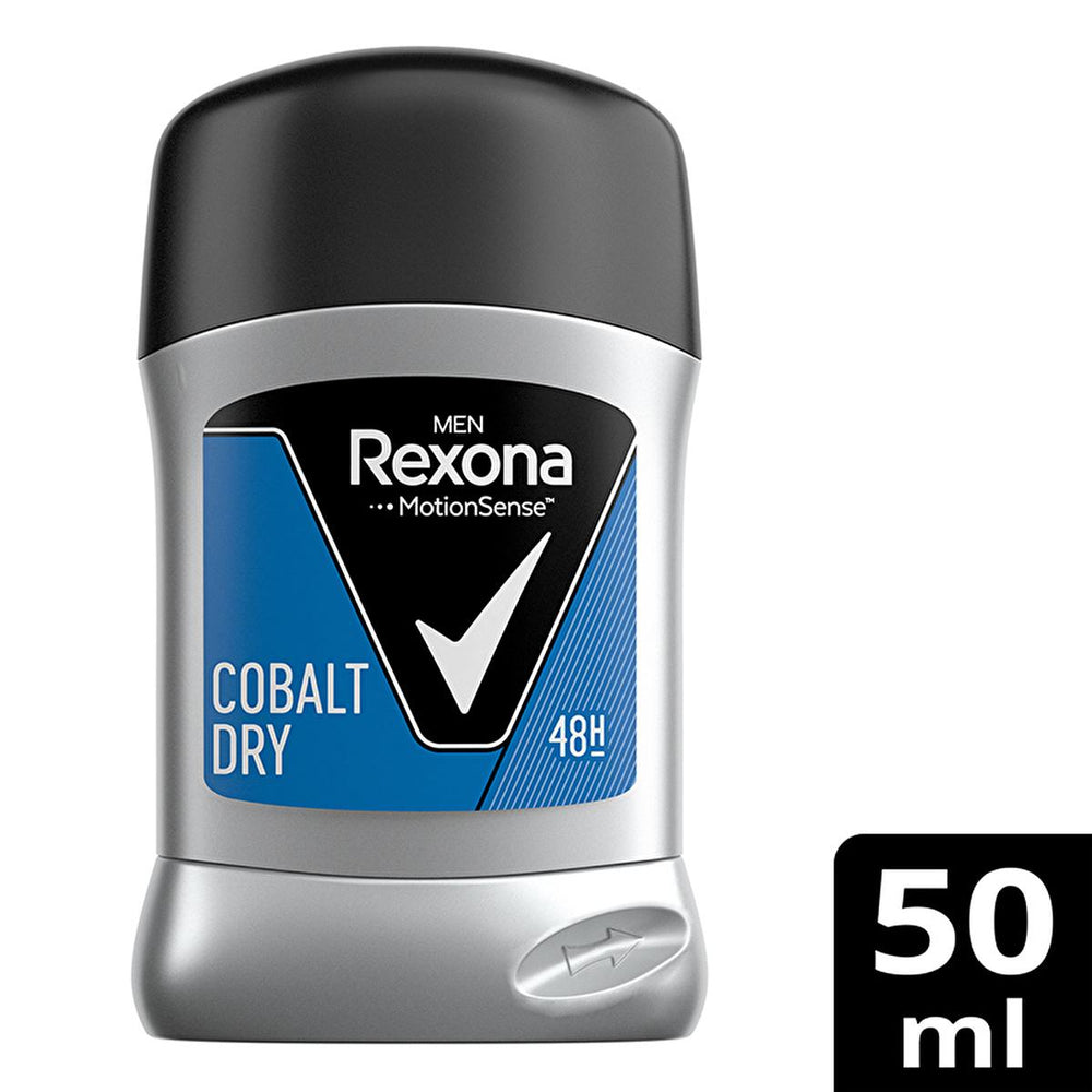 Rexona Men Cobalt Dry Antiperspirant Deodorant Stick - 48 Hour Protection, MotionSense Technology - view 5