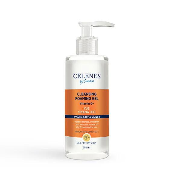 Celenes Sea Buckthorn Face Wash Gel - Gentle, Natural Cleanser for Oily Skin, Paraben-Free, 8.45 fl oz - image 2