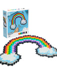 Plus Plus - 500 Piece Rainbow Puzzle for Kids - Educational Toy for Creative Play and Problem-Solving Skills - view 2