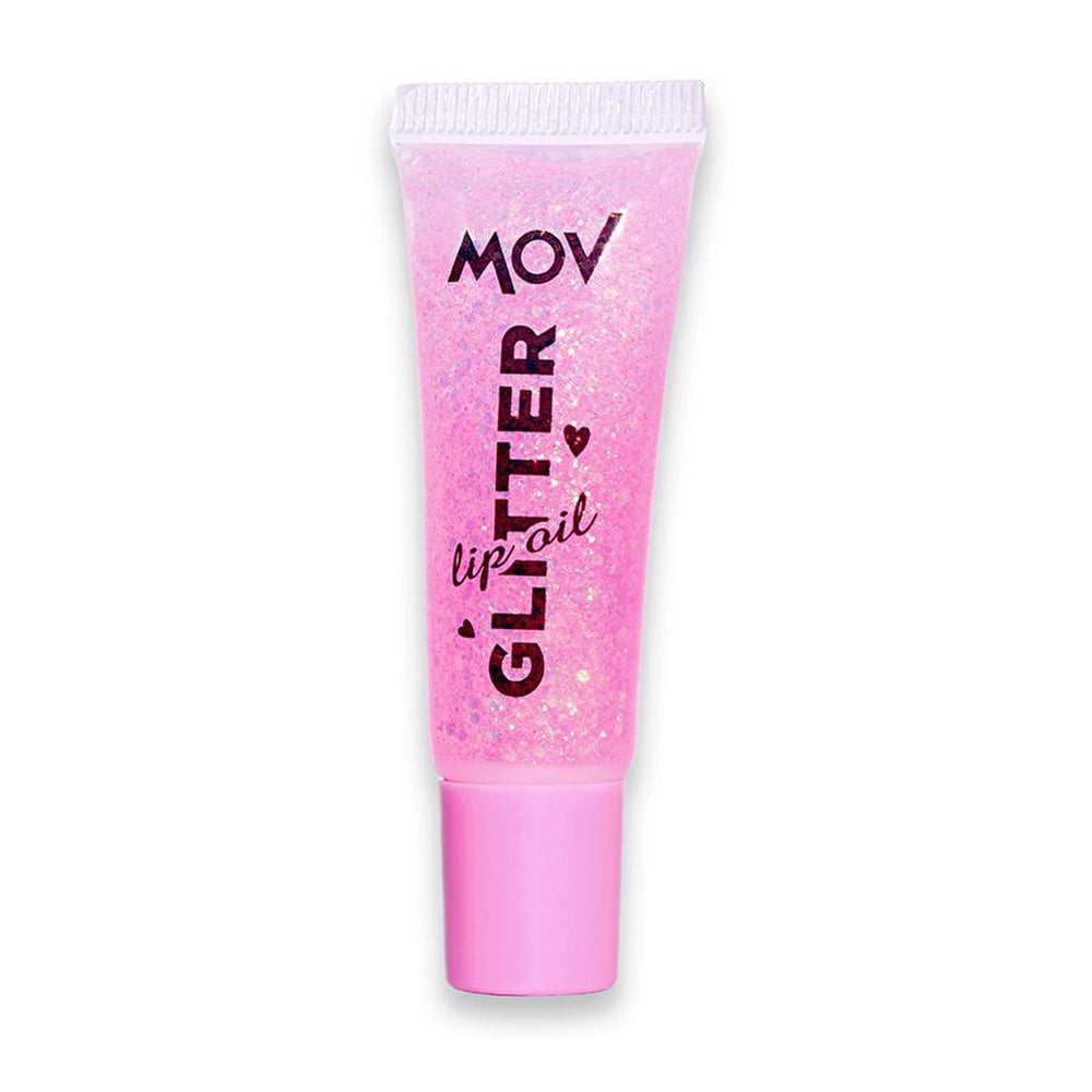 Mov Glitter Lip Oil No:02 Shimmering Pink 6ml